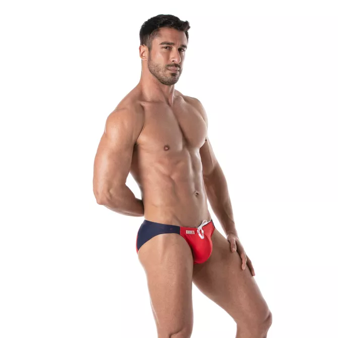 Mini Slip de bain Holidays Blanc