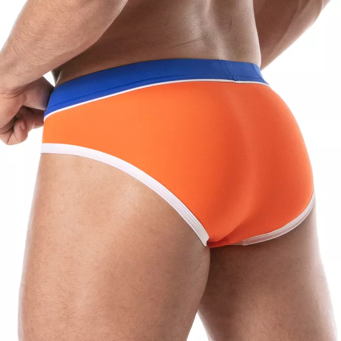 Holidays Swim Briefs Orange