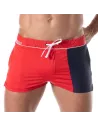 Short de bain Holidays Rouge