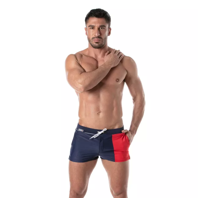 Short de bain Holidays Bleu marine