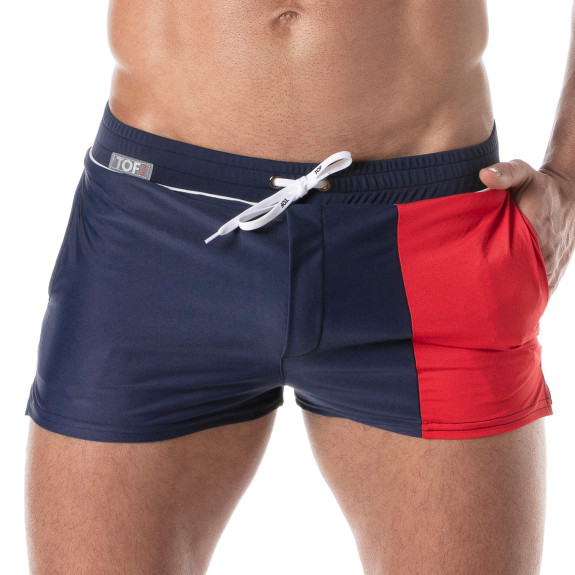 Short de bain Holidays Bleu marine
