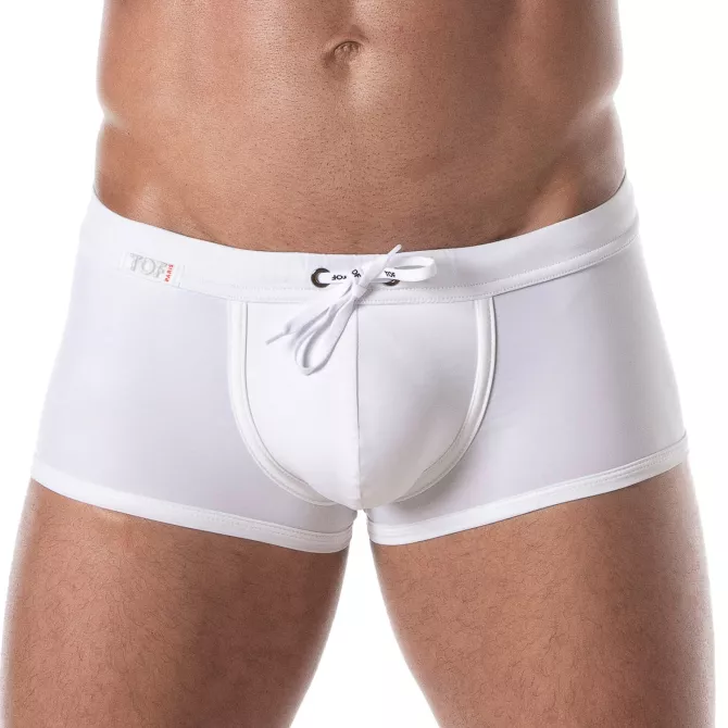 Boxer de bain Holidays Blanc