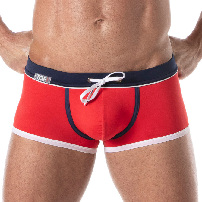 Boxer de bain Holidays Rouge