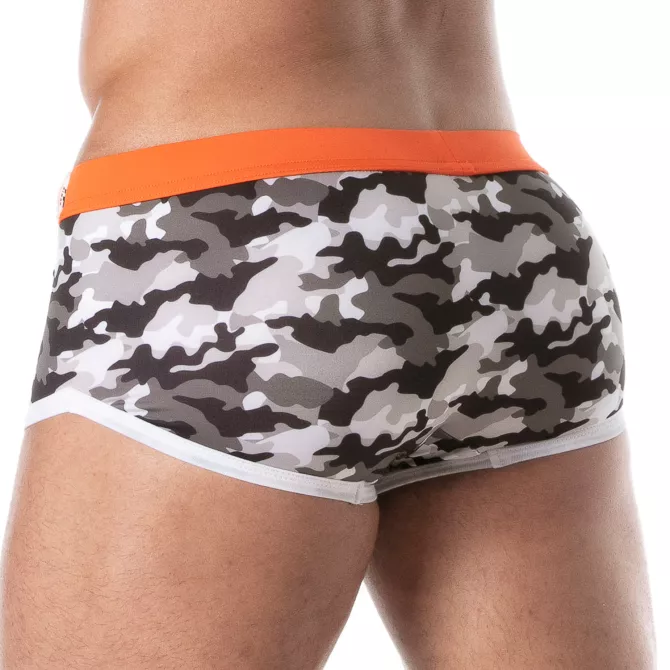 Iconic Swim Trunks - Grey Camouflage