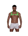 Harnais Elastique Fetish vert Fluo
