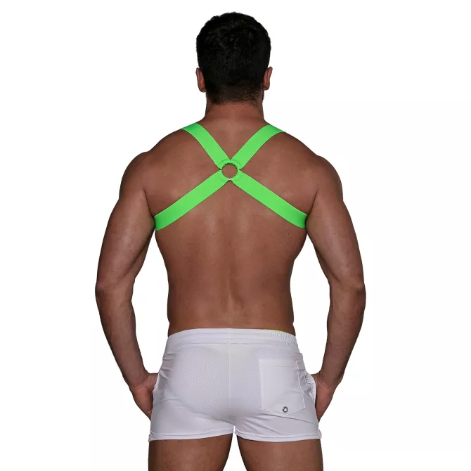 Fetish Harness Neon Green