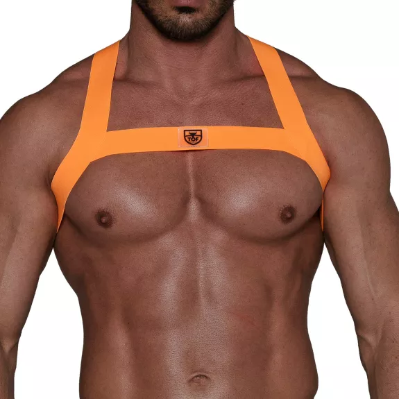 Fetish Harness Neon Orange