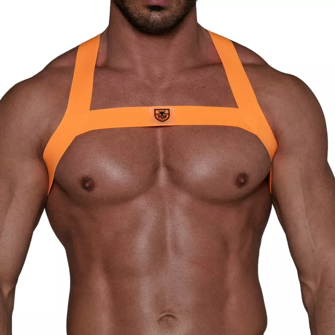 Harnais Elastique Fetish Orange Fluo premiere image