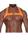 Fetish Harness Neon Orange first picture