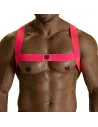Fetish Elastic Harness Neon - Pink