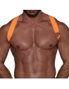 Harnais Elastique Party Boy Orange fluo