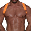 Party Boy Elastic Harness Neon Orange