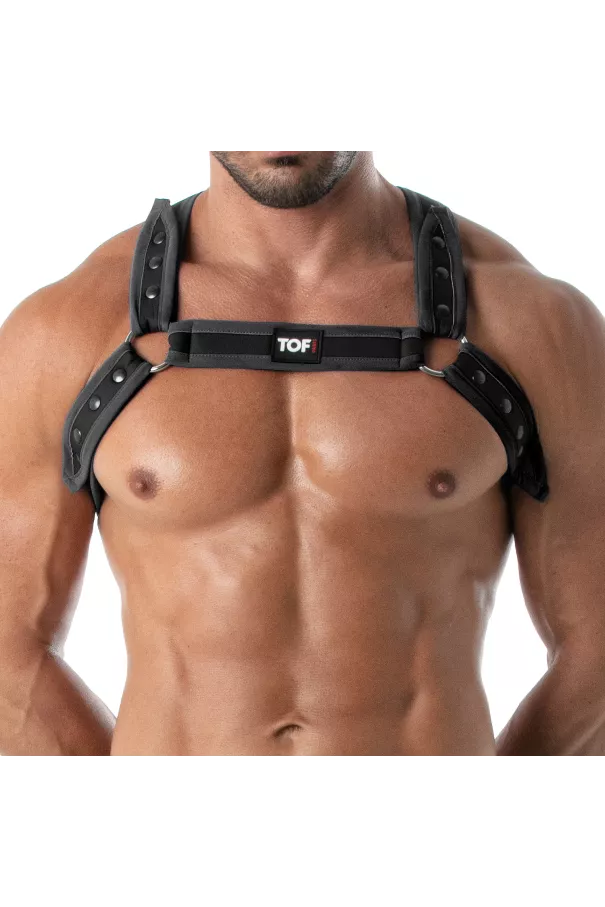 Harnais Neoprene - Noir - Proche