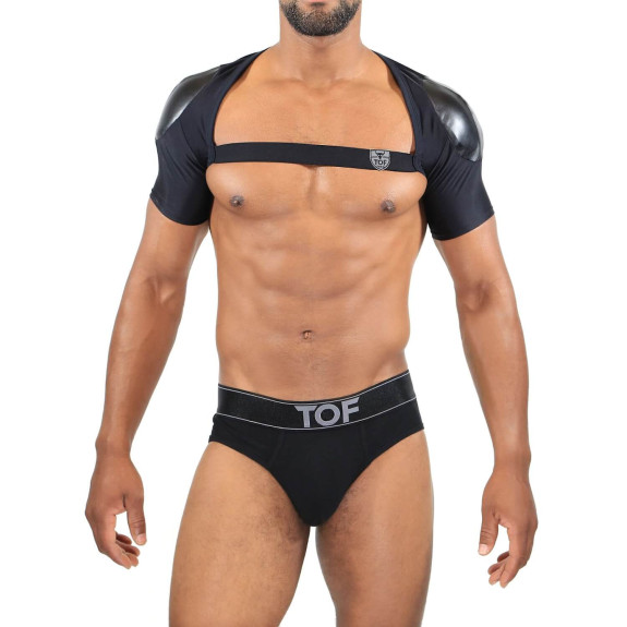 Deri Full harness Black