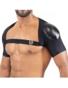 Deri Full harness Black