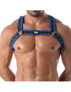 Harnais Bulldog Neoprene Bleu