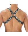Harnais Elastique Fetish Camouflage Kaki
