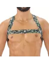 Harnais Elastique Fetish Camouflage Kaki