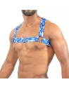Harnais Elastic Bleu Camouflage
