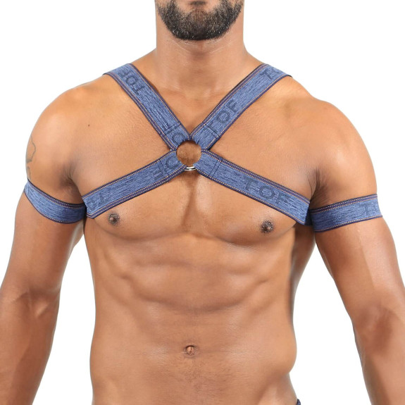 Elastic harness Blue Jeans