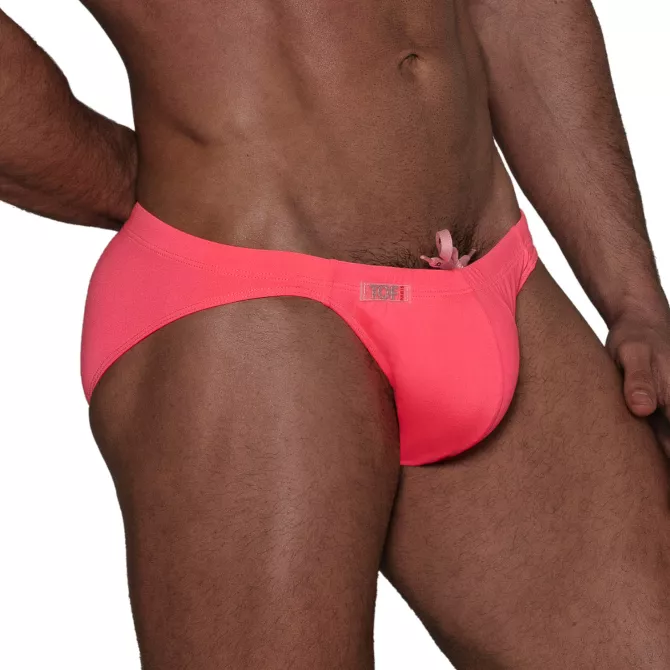 Neon Swim Minibriefs Yellow