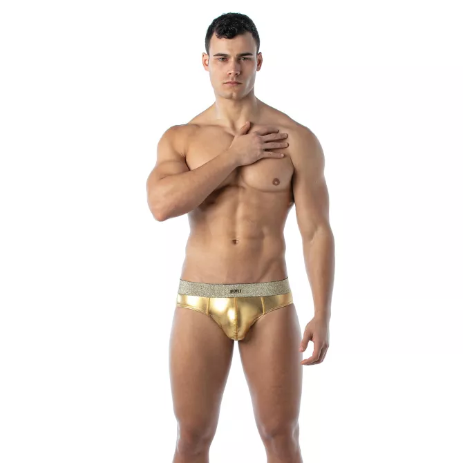 Magic Brief For Men Gold |Tof Paris