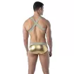 Harnais Magic X Gold – Harnais homme sexy en lurex | TOF Paris