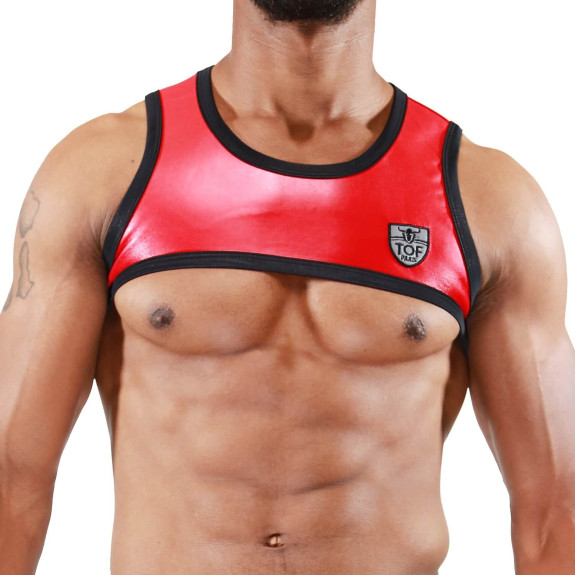 Deri Harness Red - TOF-PARIS.com