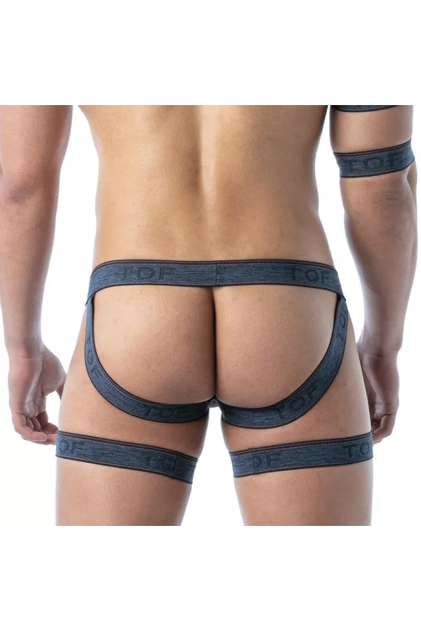 Denim Bottom Straps Blue