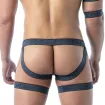 Denim Bottom Straps Blue