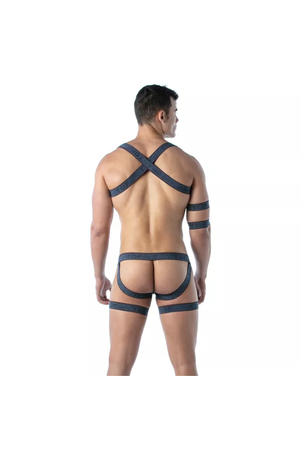 Denim Bottom Straps Blue