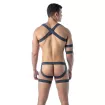 Denim Bottom Straps Bleu