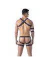 Denim Bottom Straps Bleu