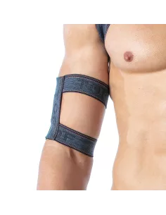 Denim Arm Harnais Bleu - Accessoire Élégant et Confortable