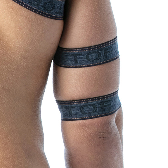 Denim Arm Harness Blue