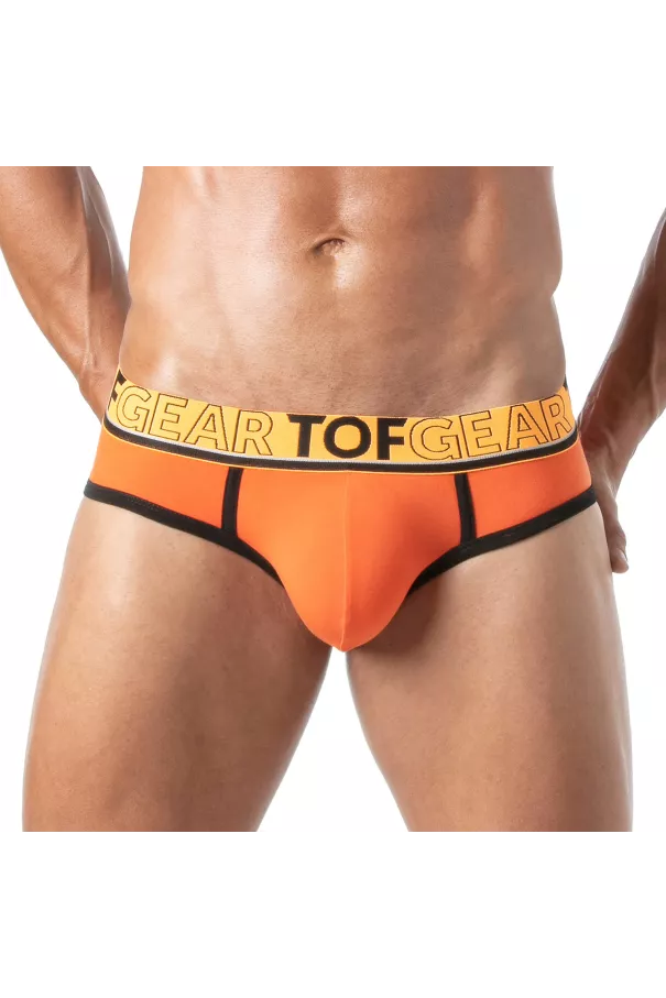 Champion Backless Slip Orange - Slip Homme | TOF Paris