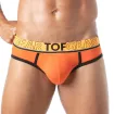 Champion Slip Orange - Confort Sportif et Style Audacieux | TOF Paris