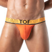 Champion Tanga Orange - Sous-vêtement Homme Sexy et Confortable | TOF Paris