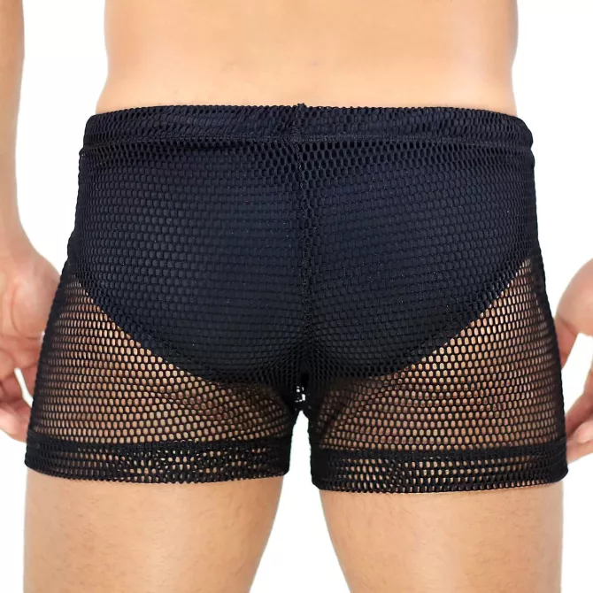 Short de bain Ibiza Noir - TOF-PARIS.com