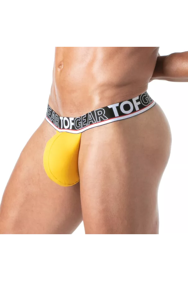 String Sans Ficelle Homme Yellow - Confort et Style Audacieux | TOF Paris