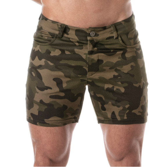Short Militaire Homme – Style Camouflage Sexy | TOF Paris