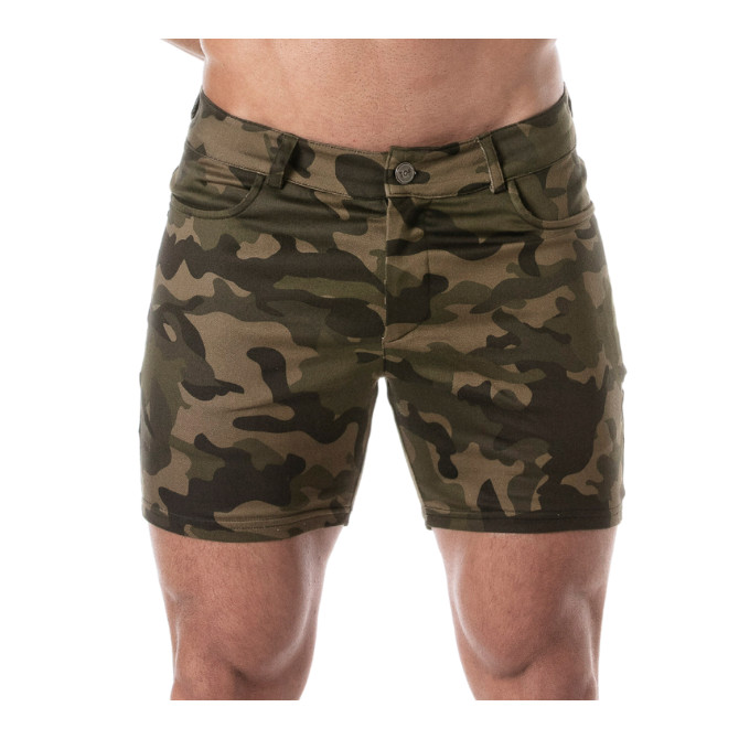 Short Militaire Homme – Style Camouflage Sexy | TOF Paris