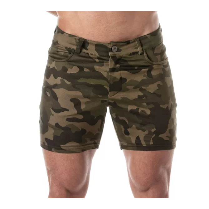 Short Militaire Homme – Style Camouflage Sexy | TOF Paris