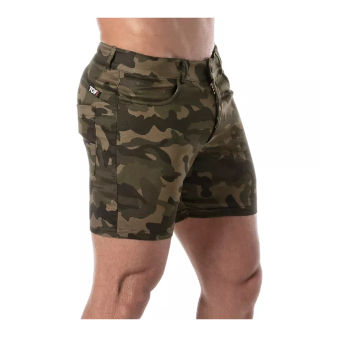 Men's Military Shorts – Sexy Camouflage Style | TOF Paris