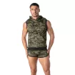 Men's Sexy Military Sweatshirt – Sleeveless Style | TOF Paris