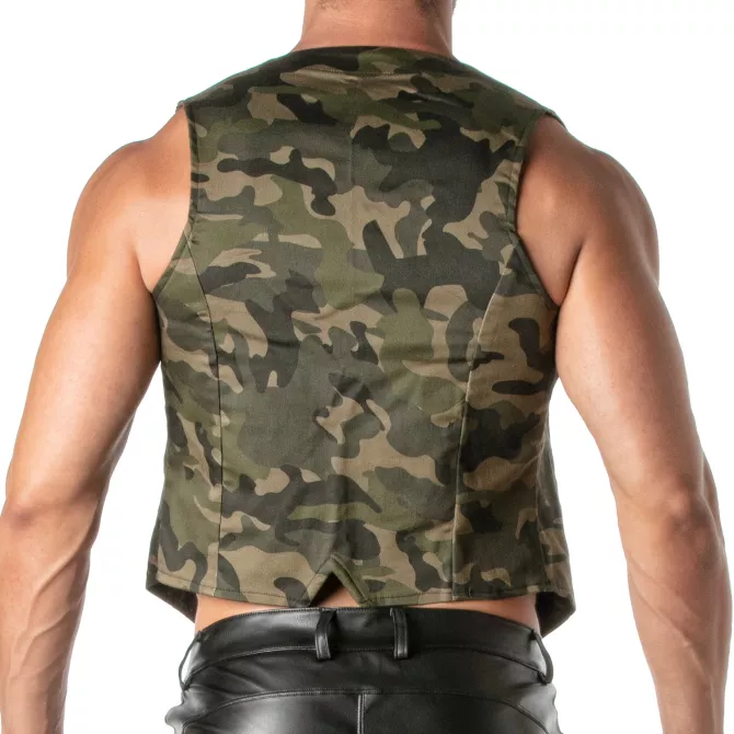 Gilet à Chaîne Militaire - Élégance et Confort | TOF Paris