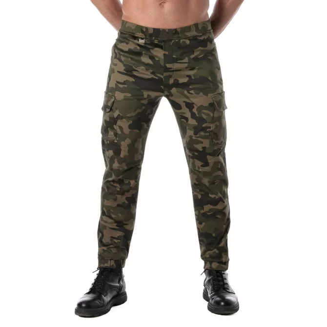 Pantalon Cargo Militaire - Confort et Style Camouflage | TOF Paris