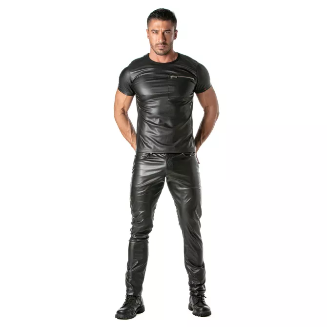 Pantalon Kinky Homme - Sexy Et Ajusté En Imitation Cuir