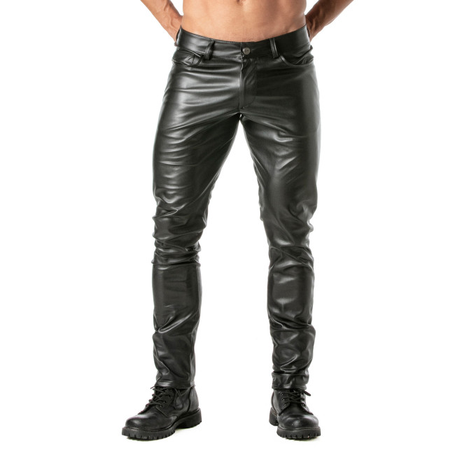 Pantalon Kinky Homme - Sexy Et Ajusté En Imitation Cuir