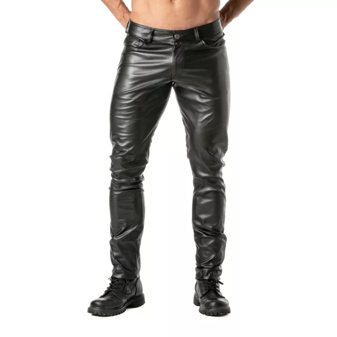 Kinky Men's Pants - Sexy and Fitted in Faux Leather